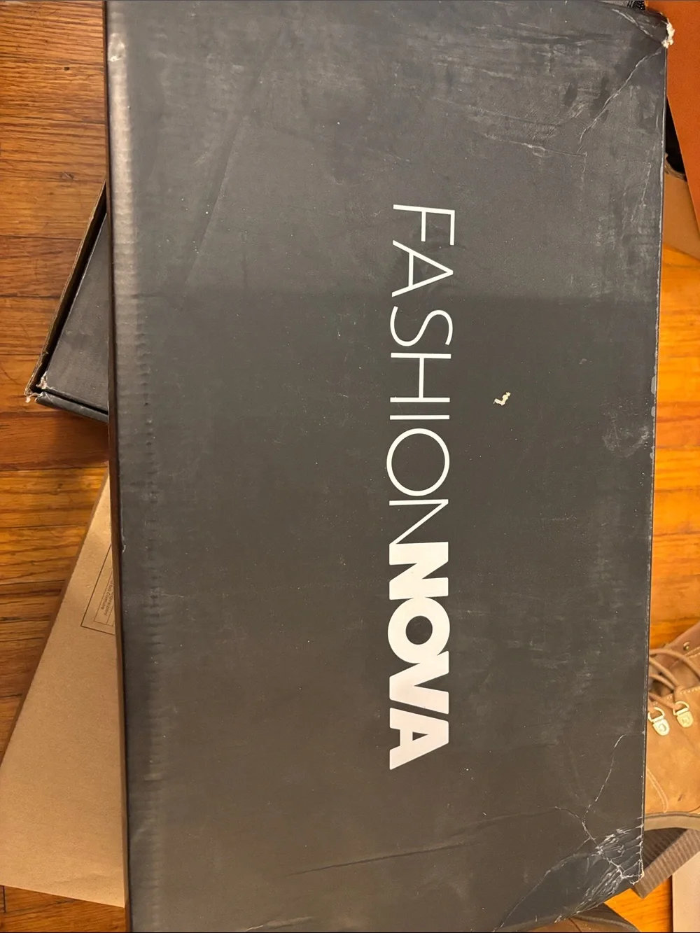 Fashion Nova Brown Over-the-Knee Pointed Stiletto Boots